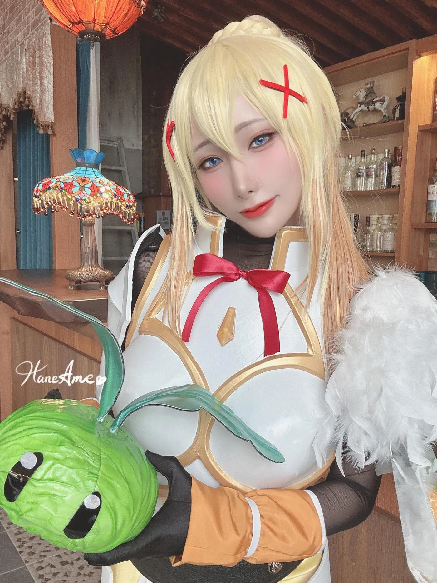 雨波_HaneAme – NO.191 2023年05月新品订阅4套视频-Konosuba Darkness [48P]插图2